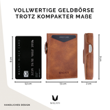 Slim Wallet il Santo mit AirTag Hülle